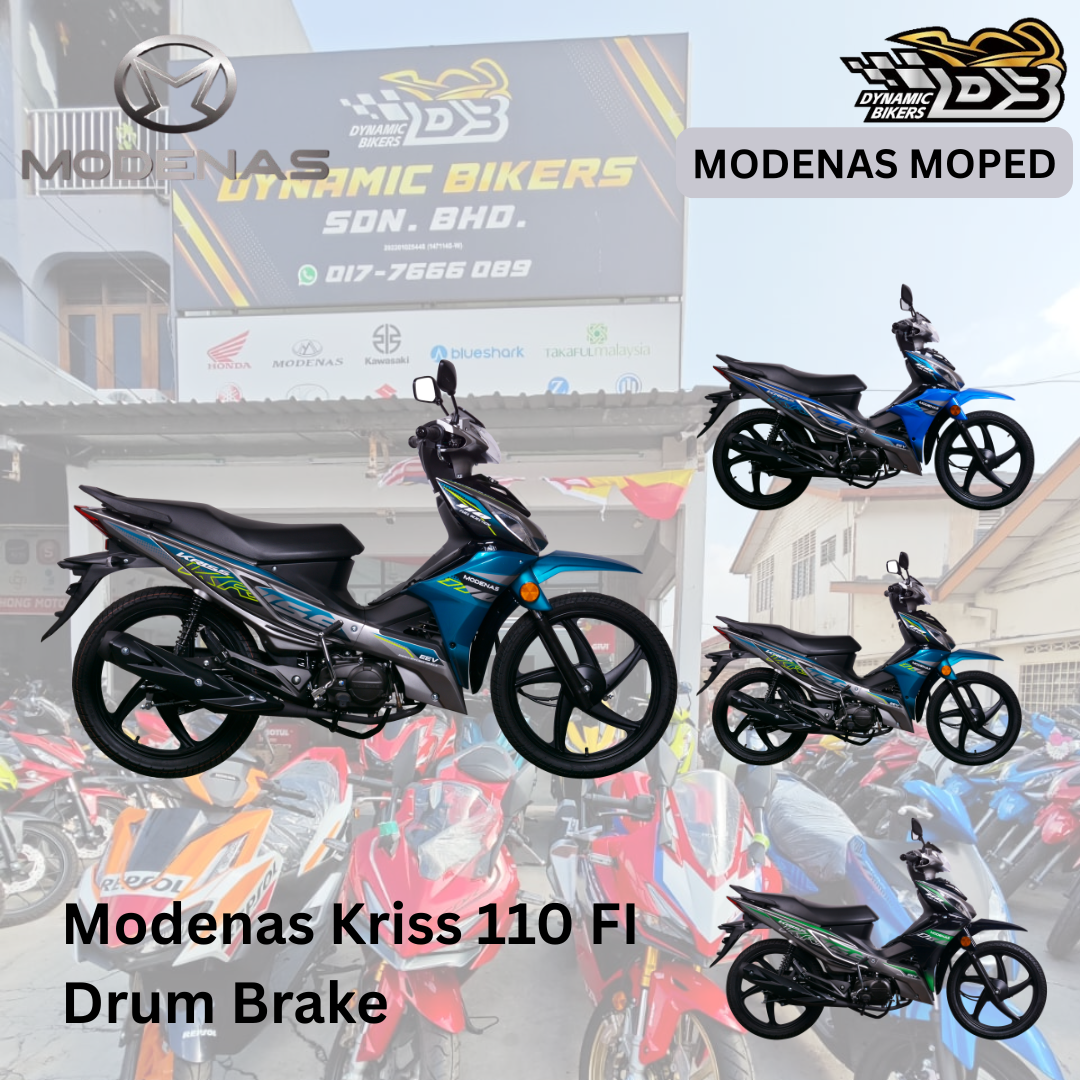 Modenas Kriss 110 Fi Drum Brake