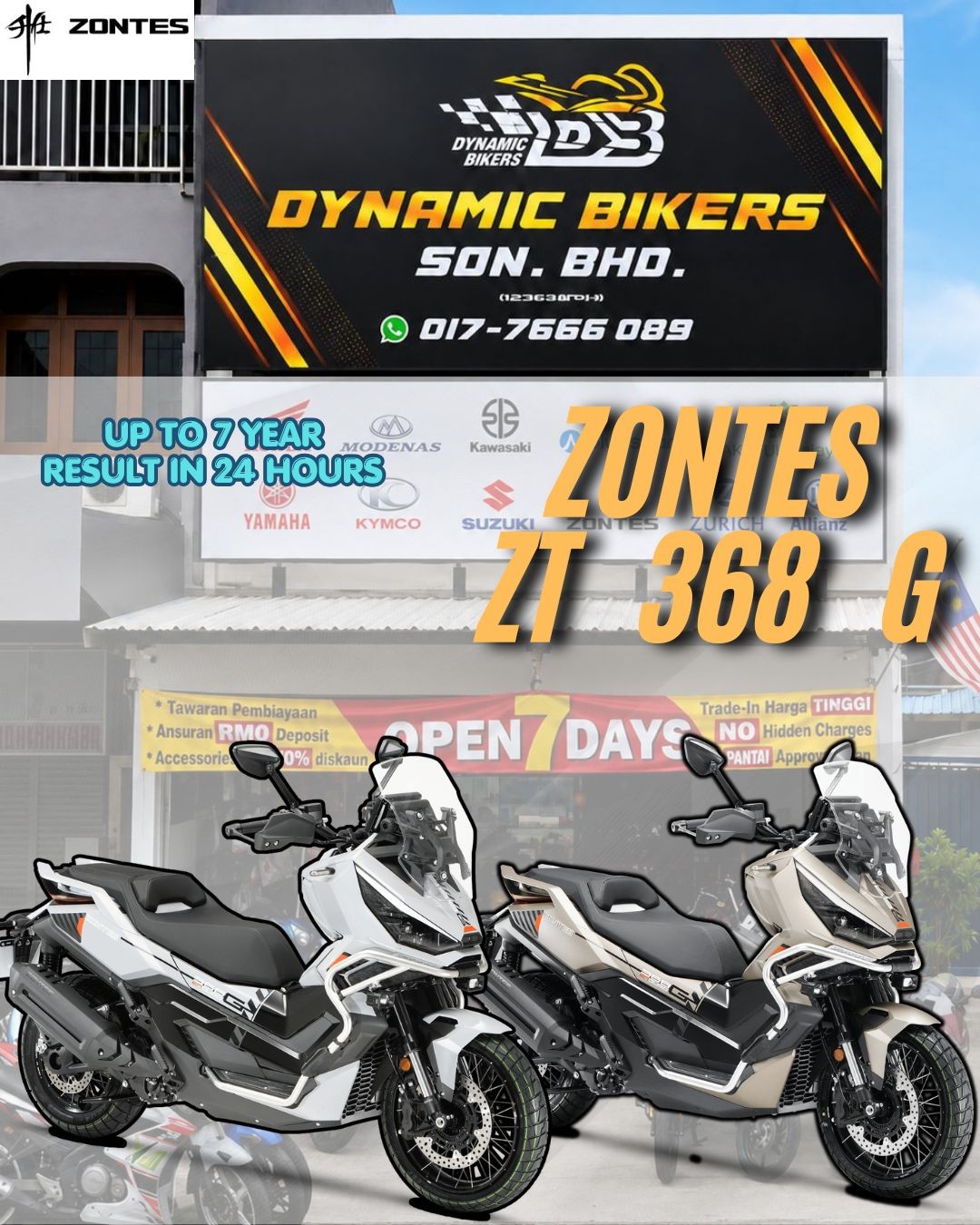 ZONTES ZT368T-G